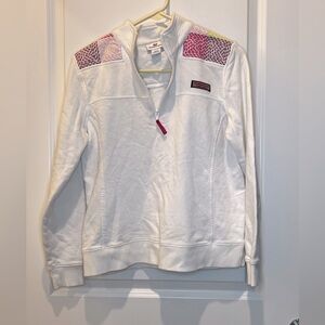Vineyard Vines Girls Quarter Zip Up Size Medium